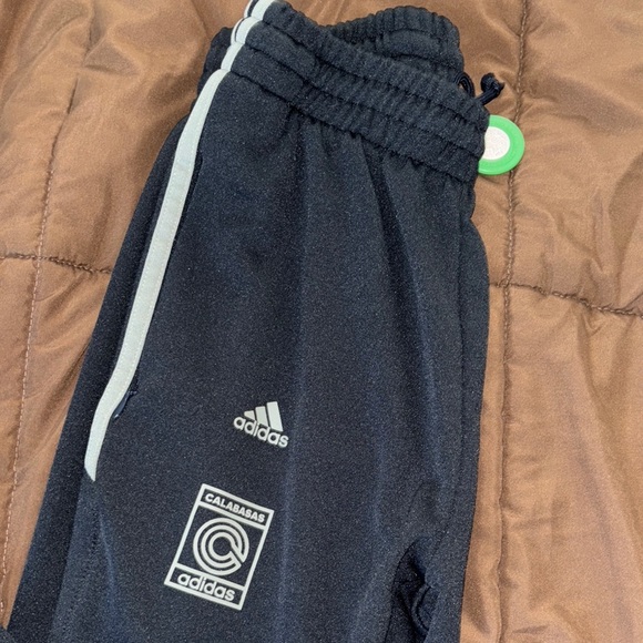 Yeezy Black Track Pants with Tapered Fit - Picture 2 of 4